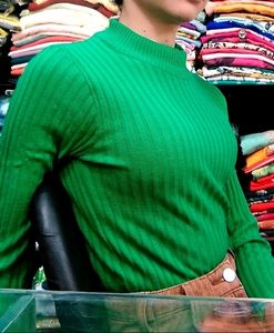 Urbanic High Neck Knitted Sweater