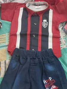 Kids Trousers Shirt