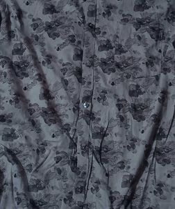 Floral Print Men's Casual Shirt