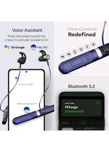 Boult FCharge Neckband With Anc Noise cancellation