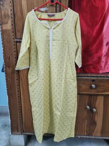 Yellow Libas Kurta