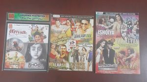 3 DVD * 4 each. Bollywood Movie Collection