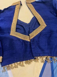 Beautiful golden lehenga With Blouse