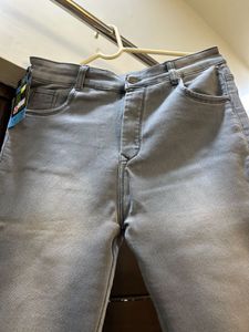 Greyish Bell Bottom Jeans New With Tag In Size 34