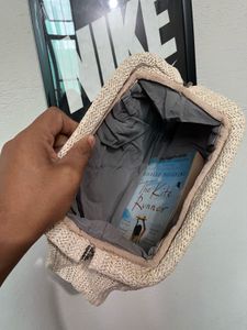 Raffia Clutch