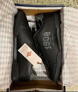 AUTHENTIC LEE COOPER 1908 LACE UPBLACK SNEAKERS