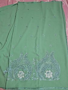 Elegant Green Saree