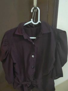 Stylish Purple Top