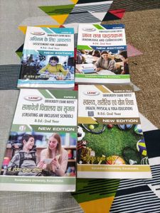 B.Ed 2nd Year Exam Books