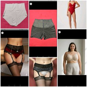 Black Mesh Nighty for Women