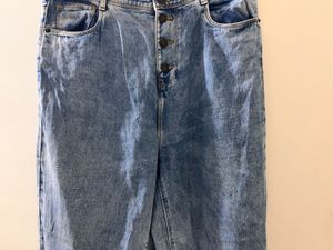 Acid Wash Wide Leg Jeans