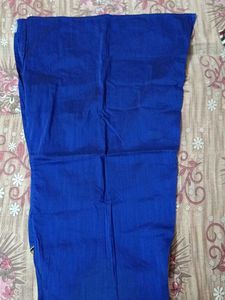 A dark Navy Blue colour Straight Cut kurti 🤍