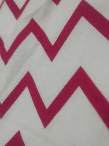 Pink Chevron Skirt