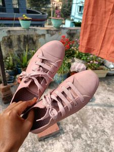 Pinkish Casual Zudio Shoes