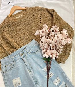 B2G2 🎁Oversized Boho Cozy Knit Sweater D