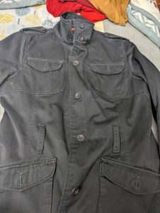 Black Cotton Jacket