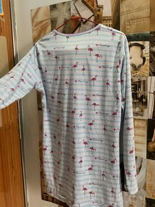 Flamingo Print Night Suit