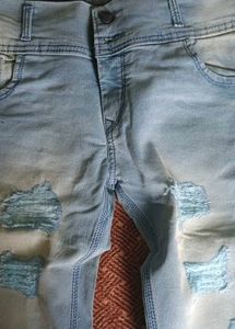 Women Ribbed Jeans ( Unused)