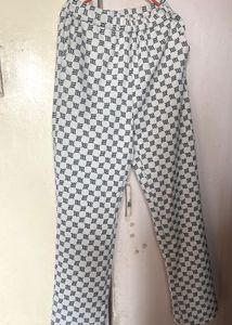 Patterned Casual Pants