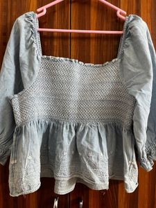 Denim Top