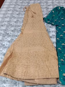 Beautiful Party Wear Dress Kurti and Skirt