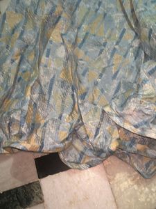 Elisha Blue and Gold Dress Gown