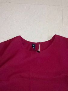 Marron Color Top