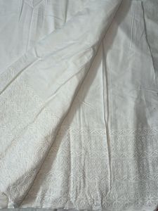 Pure White Hakoba Fabric