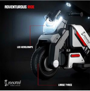 Cockatoo Ev Cruise Bike For Kids.