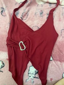 red Top with metal detail