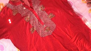 Red Kurta