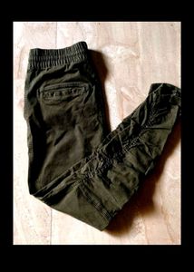 Olive Green Jogger Pants