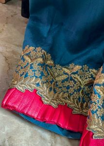 Embroidery Tesseled Saree