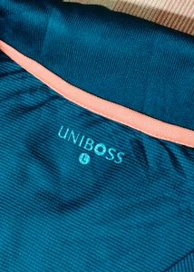 Uniboss Men Green Casual Polo Tshirt
