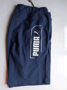Original Puma Blue Casual Shorts