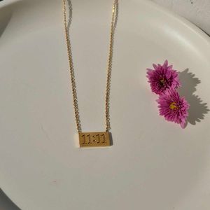 11:11 Gold Necklace