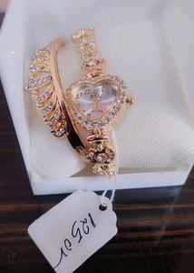 Elegant Heart Watch