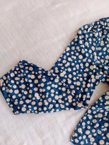Floral V-Neck Top