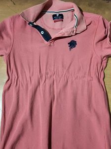 Stylish Pink Polo Shirt