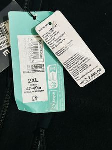 Marks &amp;Spencer Men Black Solid Tailored Jacket