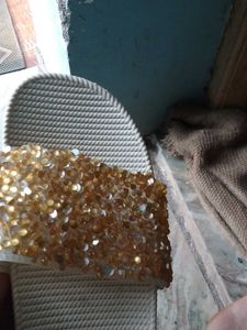 Best Slippers With Golden Colour Stars On It