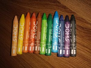 DOMS Wax Crayons - 12 Shades