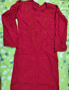Embroidery Kurti For Women in Size S