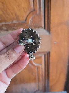Black Ring With Latkan