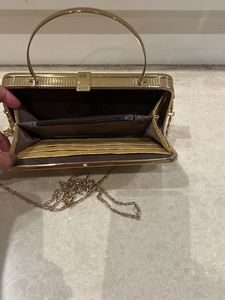 Golden Party Clutch
