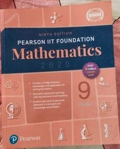 Pearson IIT Foundation Mathematics Class 9