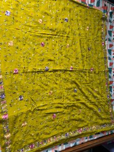 Pure Crepe Parsi Gara Saree