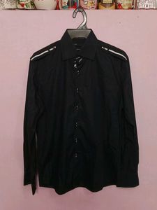 NINE MEN&#39;S BLACK SHIRT