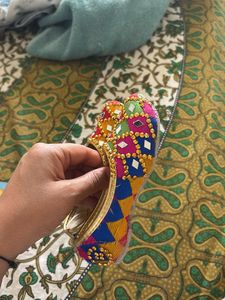 Colorful Embroidered Mojari