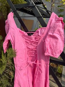 Selcouth corset Chic Pink Sundress